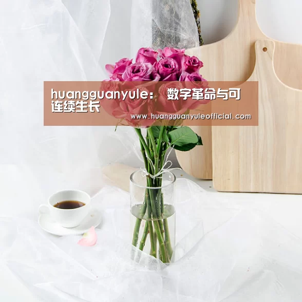 huangguanyule:
数字革命与可连续生长(图1) 皇冠娱乐