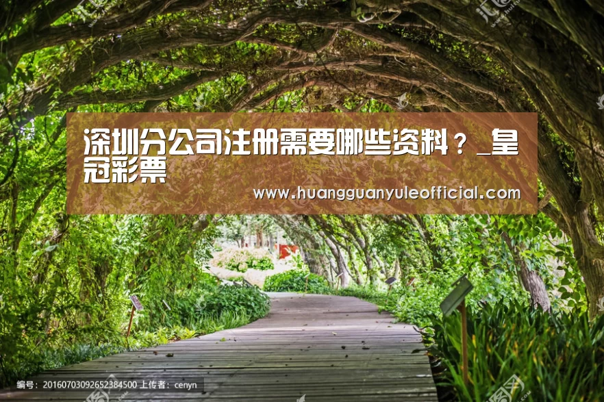 深圳分公司注册需要哪些资料?_皇冠彩票(图2)
深圳分公司注册需要哪些资料?_皇冠彩票(图2)